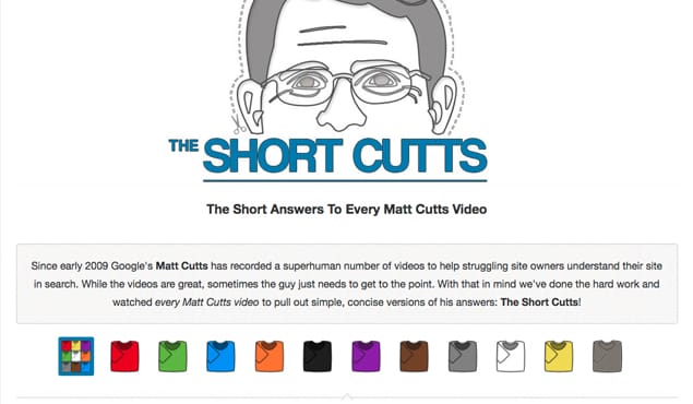 ShortCutts Website