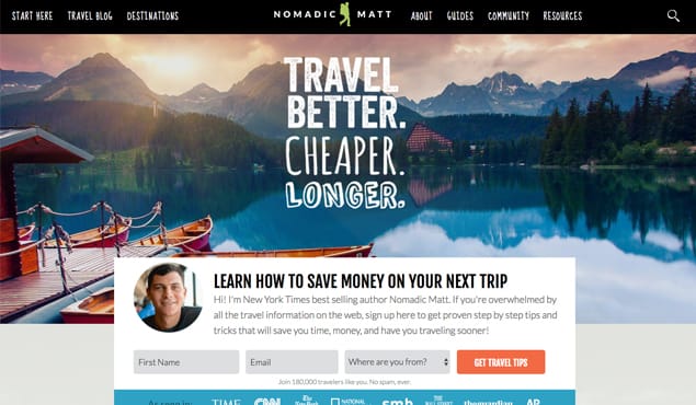 Travel Blog by Total WordPress Theme - WPExplorer
