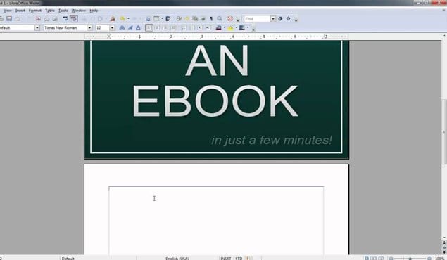 Creating an eBook