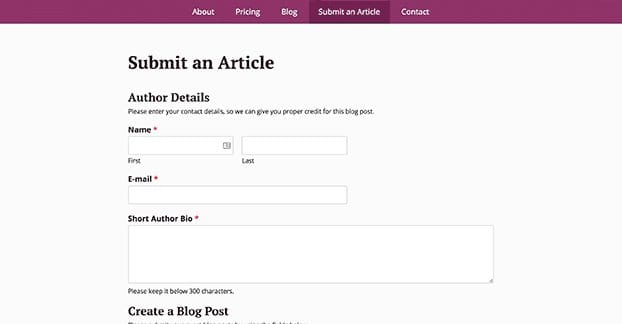 Submit a Guest Post to a Blog