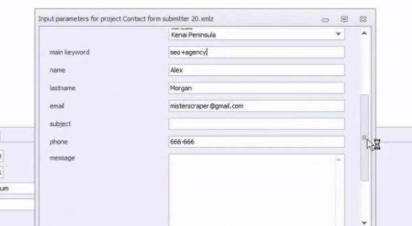 Contact Form Submitter